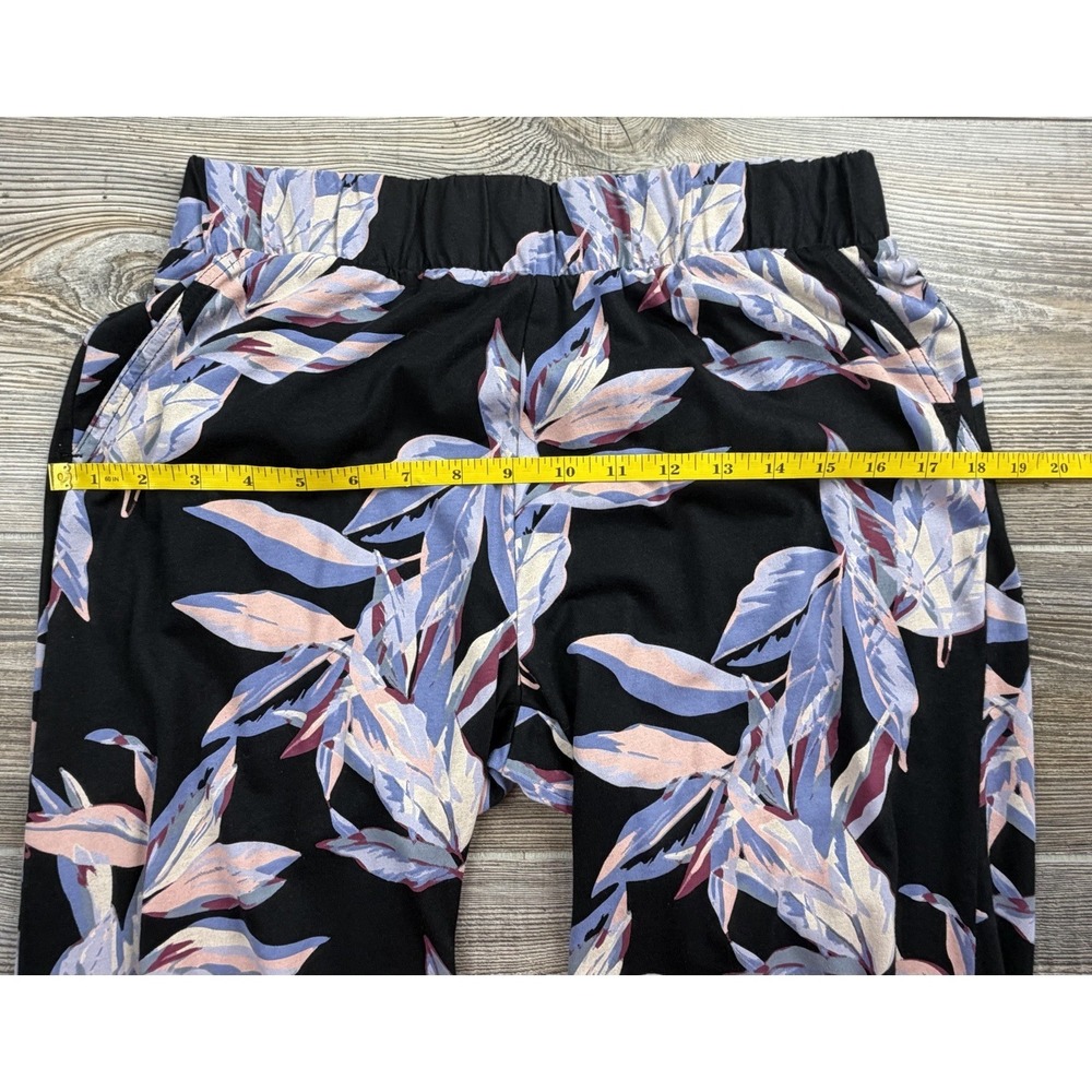 Pact Women's Organic Cotton Sleep Pants Floral And Stripe Pajama Bottoms Small - Picture 10 of 16